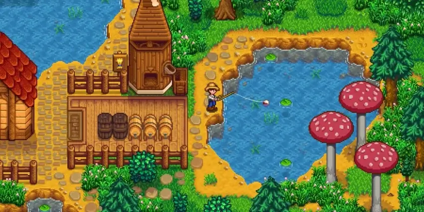 Игрок Stardew Valley поделился очаровательной библиотекой