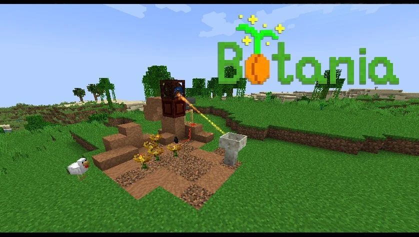 моды в minecraft: botania