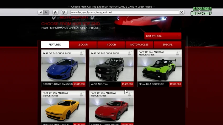 Новые авто в GTA Online