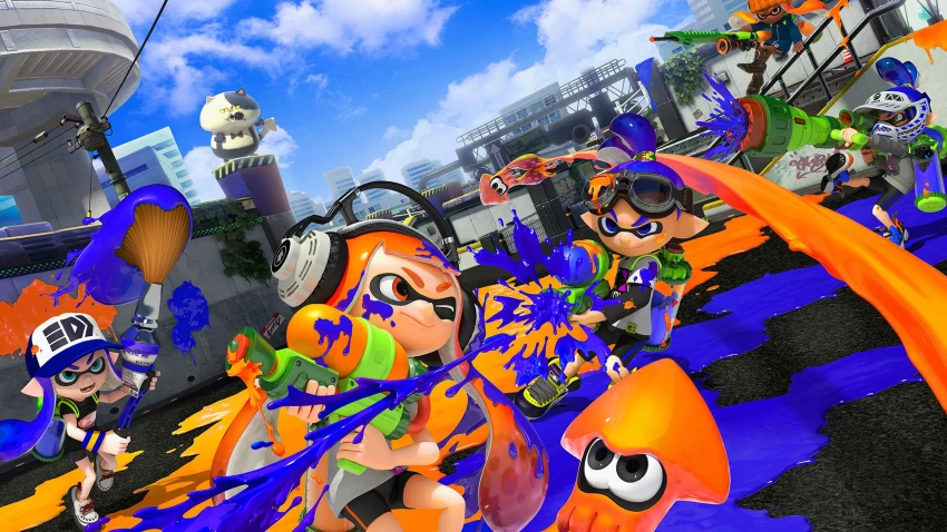 Различия Foamstars от Splatoon