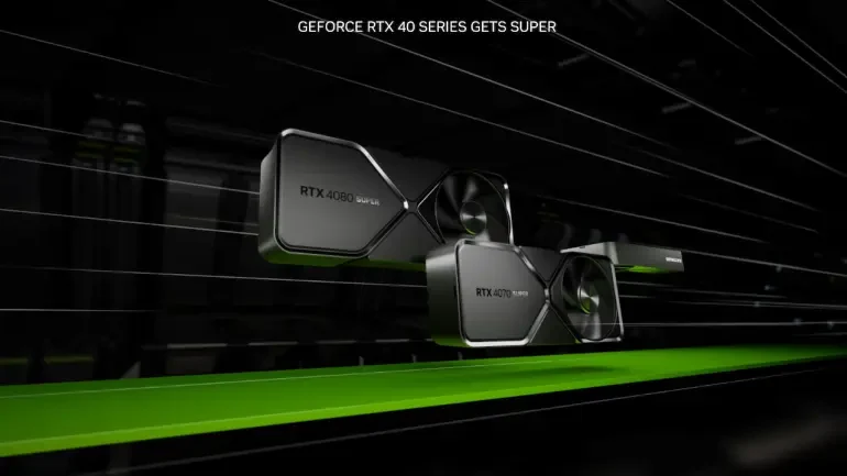 NVIDIA анонсировала карты серии Geforce RTX 40 Super