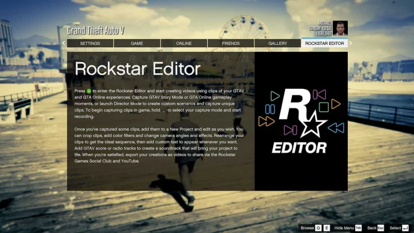 Rockstar Editor