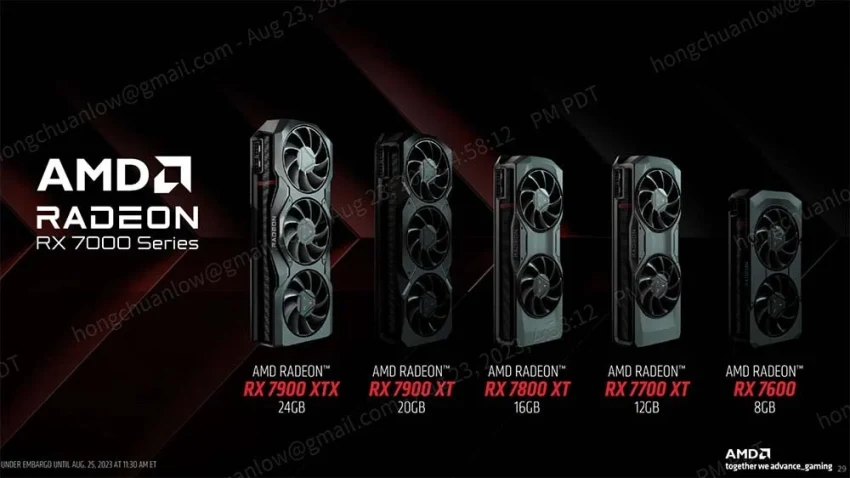 AMD Radeon RX 7600 XT появится в январе?