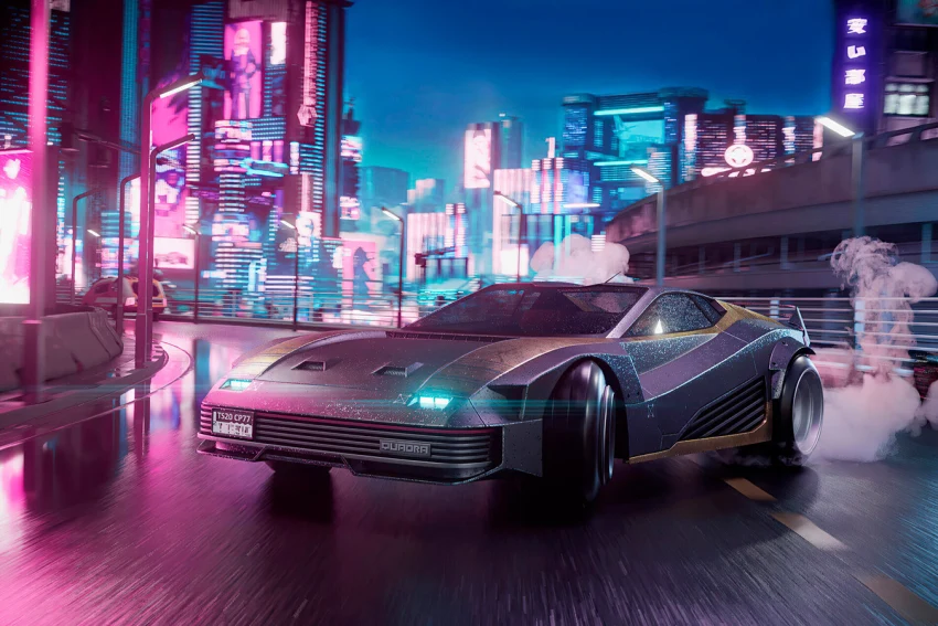 Как получить Кибертрак Tesla в Cyberpunk 2077