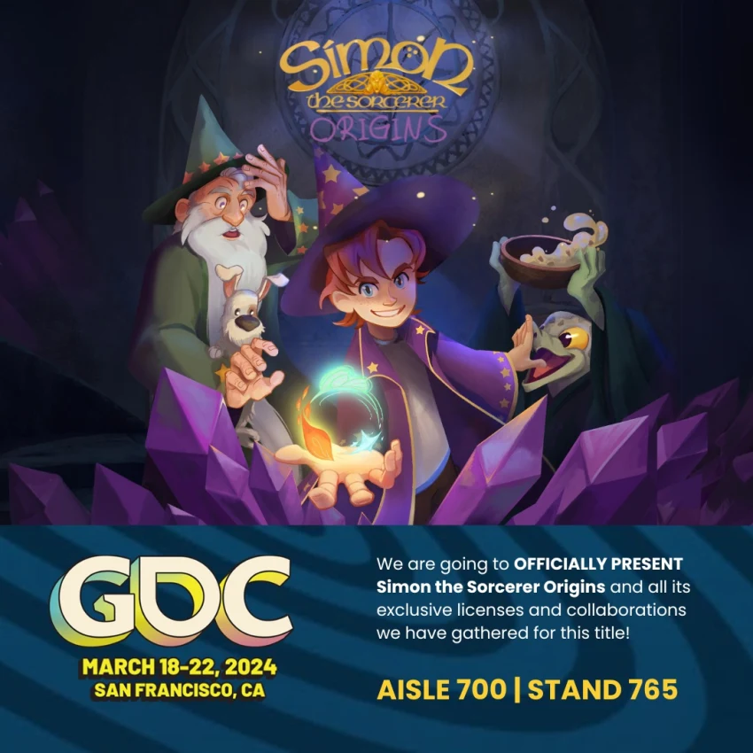 Simon The Sorcerer Origins будет официально представлен на GDC 2024