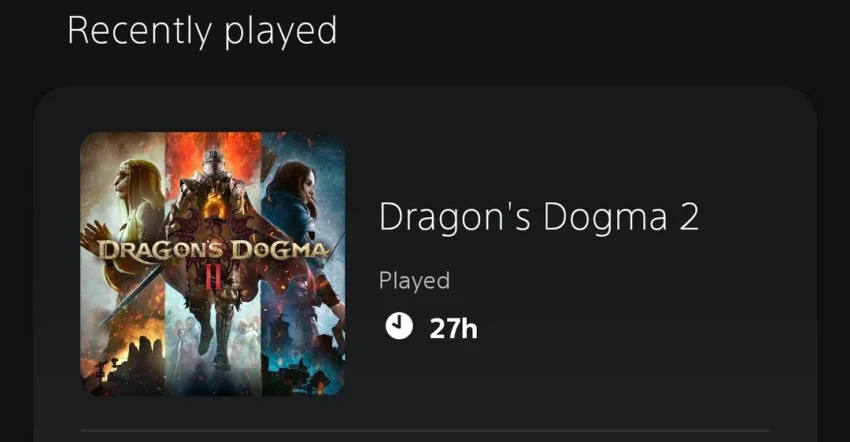 Этот игрок потратил 27 часов на Dragon's Dogma 2, хотя ролевая игра еще даже не вышла