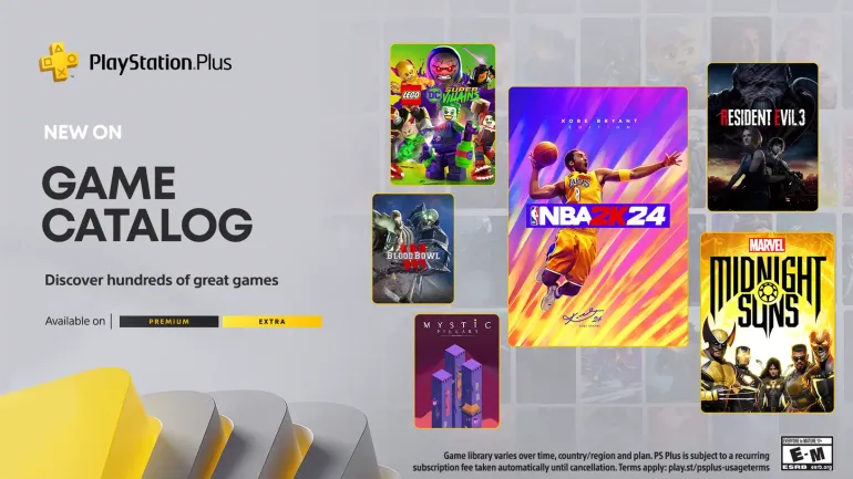 Каталог PlayStation Plus на март