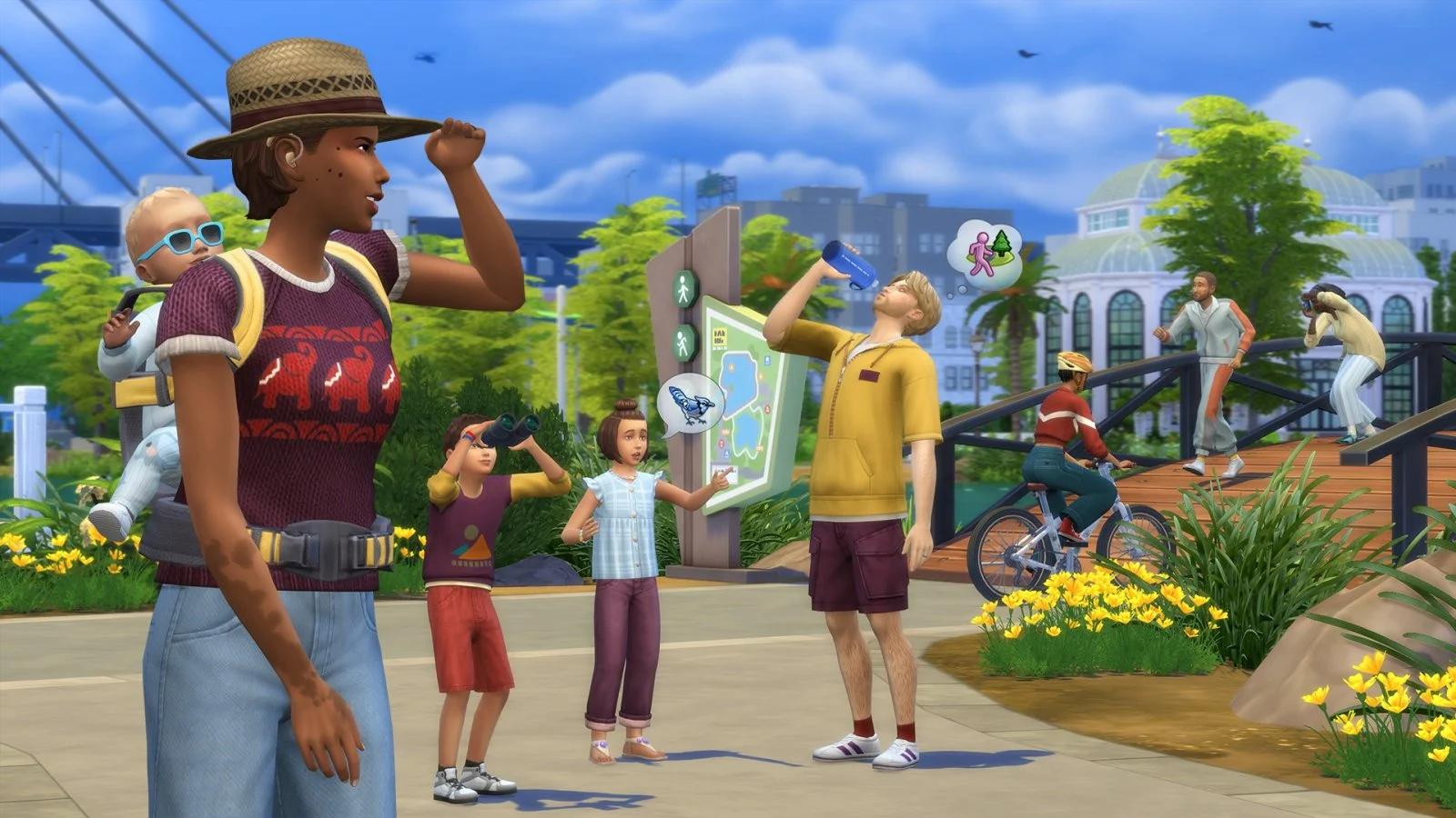 The Sims 4 добавила в интерфейс значок магазина
