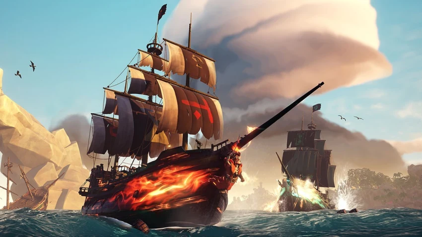 Sea of Thieves лидирует в PlayStation Store