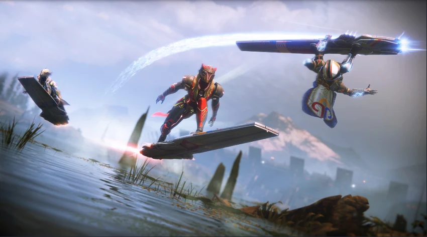 Destiny 2 дарит игрокам Скиммер: летающую доску, которая изменит вашу игру