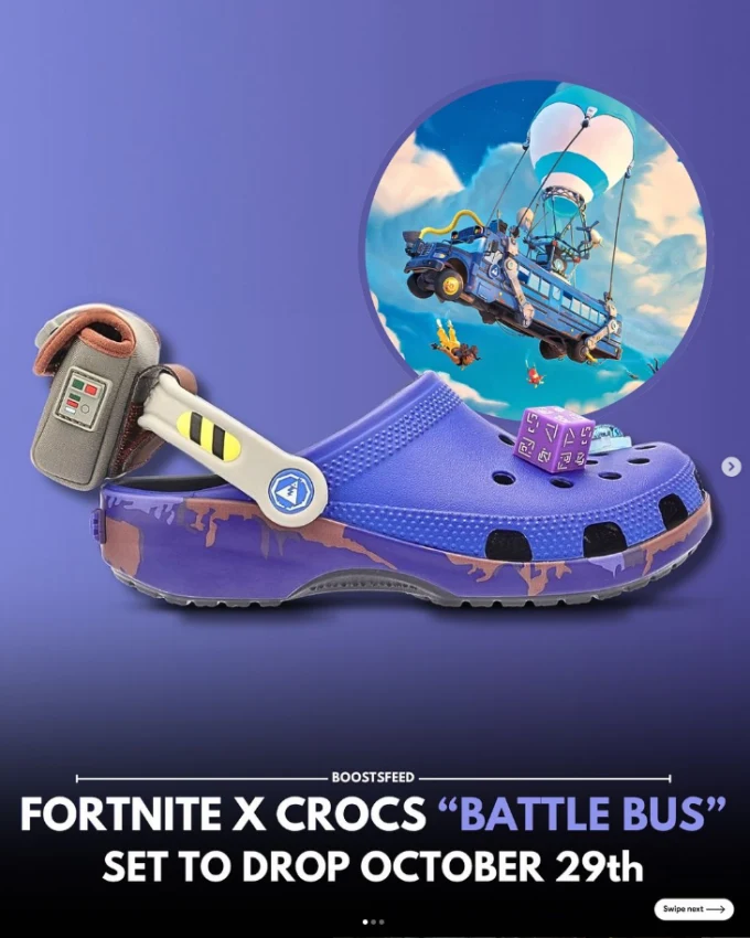 Fortnite x Crocs: коллаборация за $70