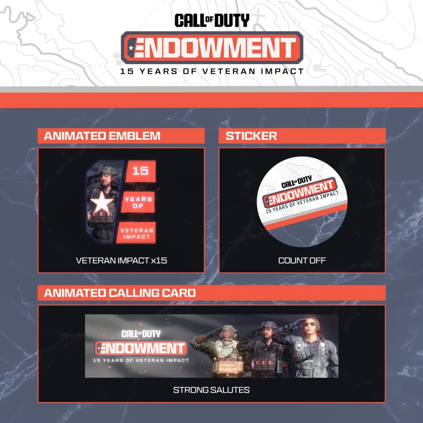 Call of Duty Endowment представляет юбилейный комплект к 15-летию программы