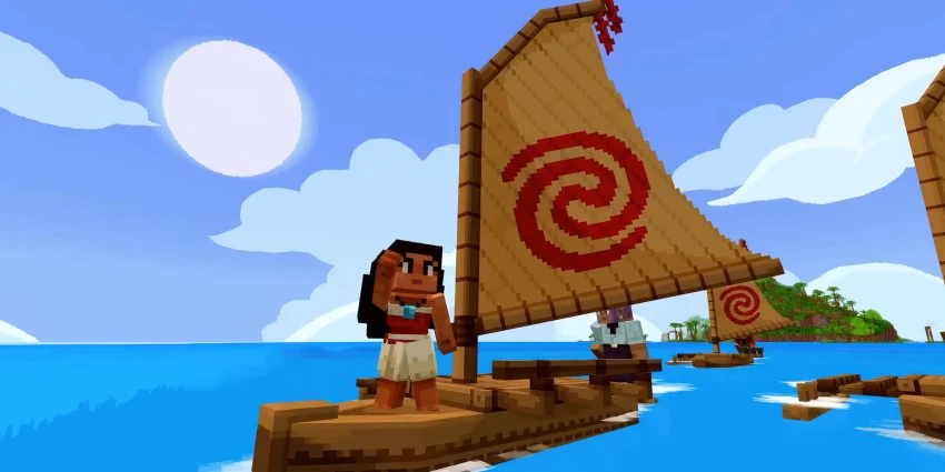 Minecraft представляет новое DLC: Moana 2