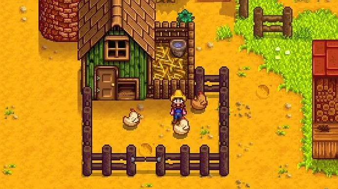 Последний патч Stardew Valley привел к багу с курицами