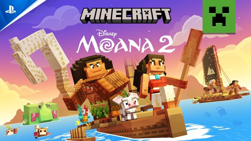 Minecraft представляет новое DLC: Moana 2