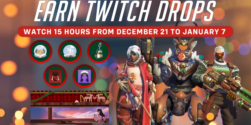 Новые Twitch Drops по Overwatch 2 уже доступны