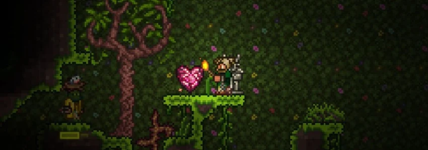 Как увеличить шкалу жизни в Terraria