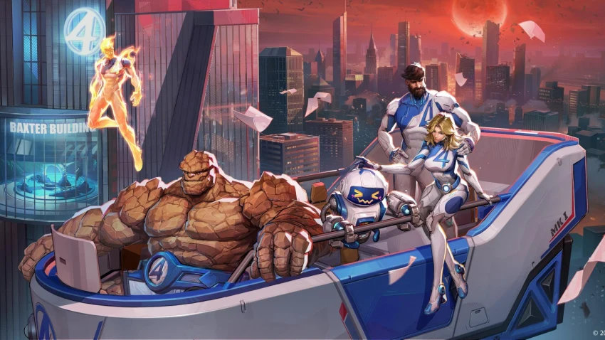 Marvel Rivals сообщает о прибытии Фантастической четверки