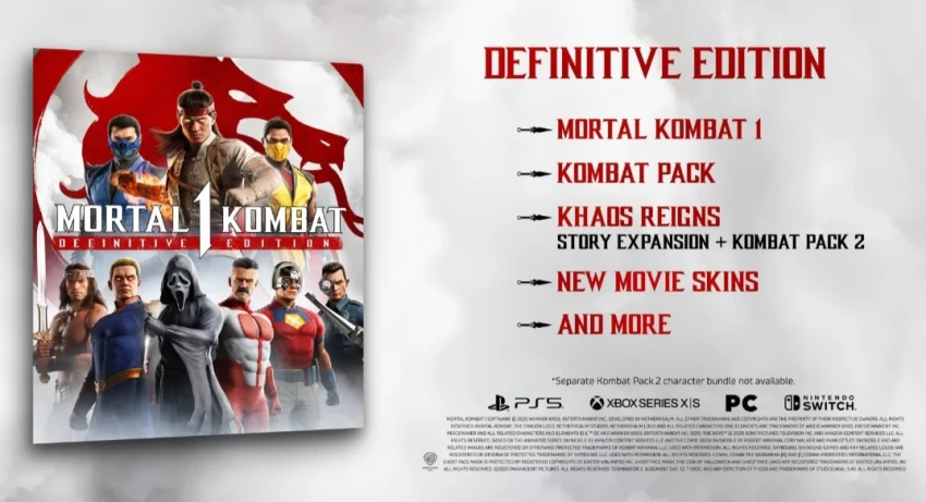 Создатели Mortal Kombat 1 выпустили полное издание — Definitive Edition