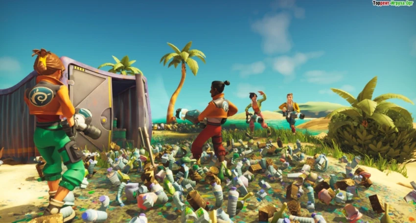 Спасательный релакс в Clean Up Earth