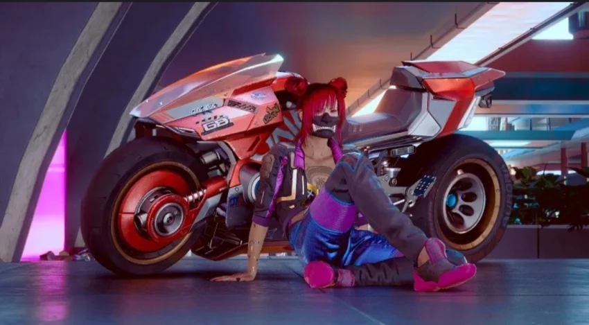 Новый проект мира Cyberpunk 2077 - гоночный экшен Chrome Rush